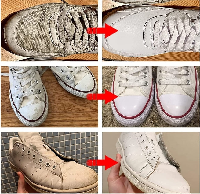 Premium White Shoe Cream Cleaner – Restore the Original Shine