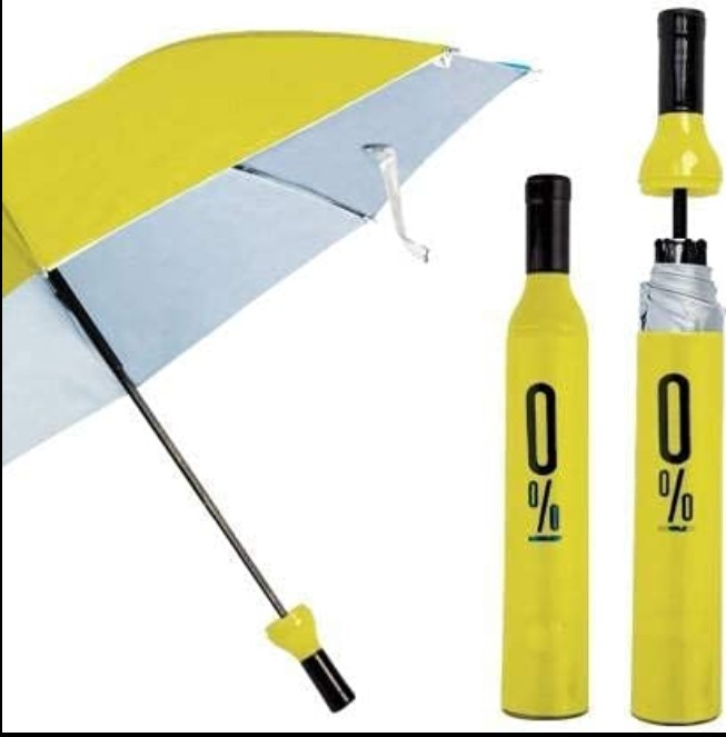 Compact Bottle Umbrella – Stylish & Travel-Friendly